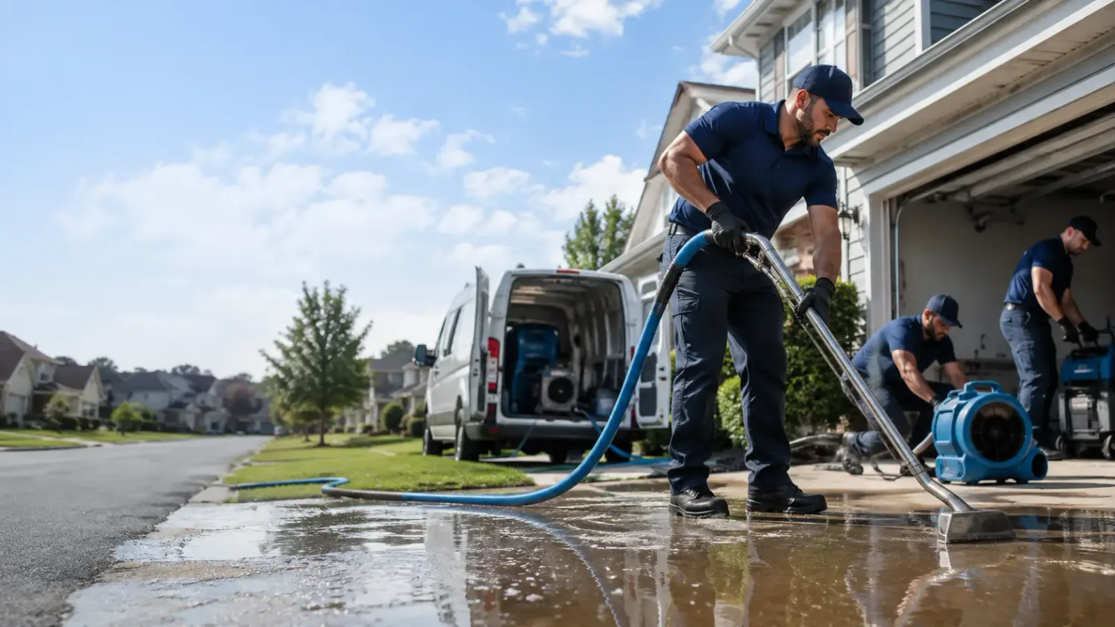 Flood Damage Restoration in Walton, IN